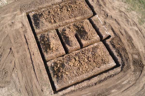 Excavation of Footings